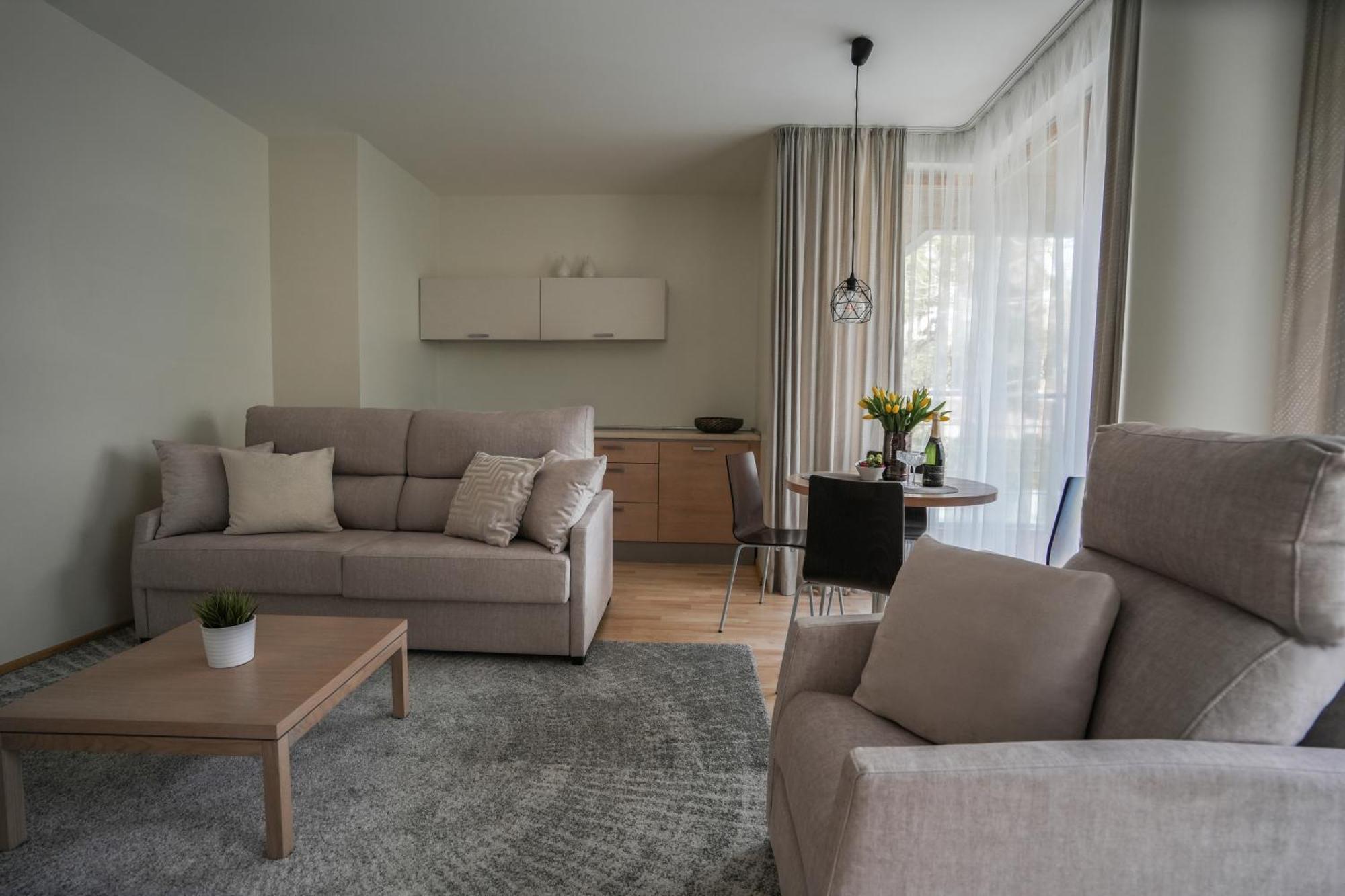 Apartamentai Tylios Pusys Паланга Экстерьер фото