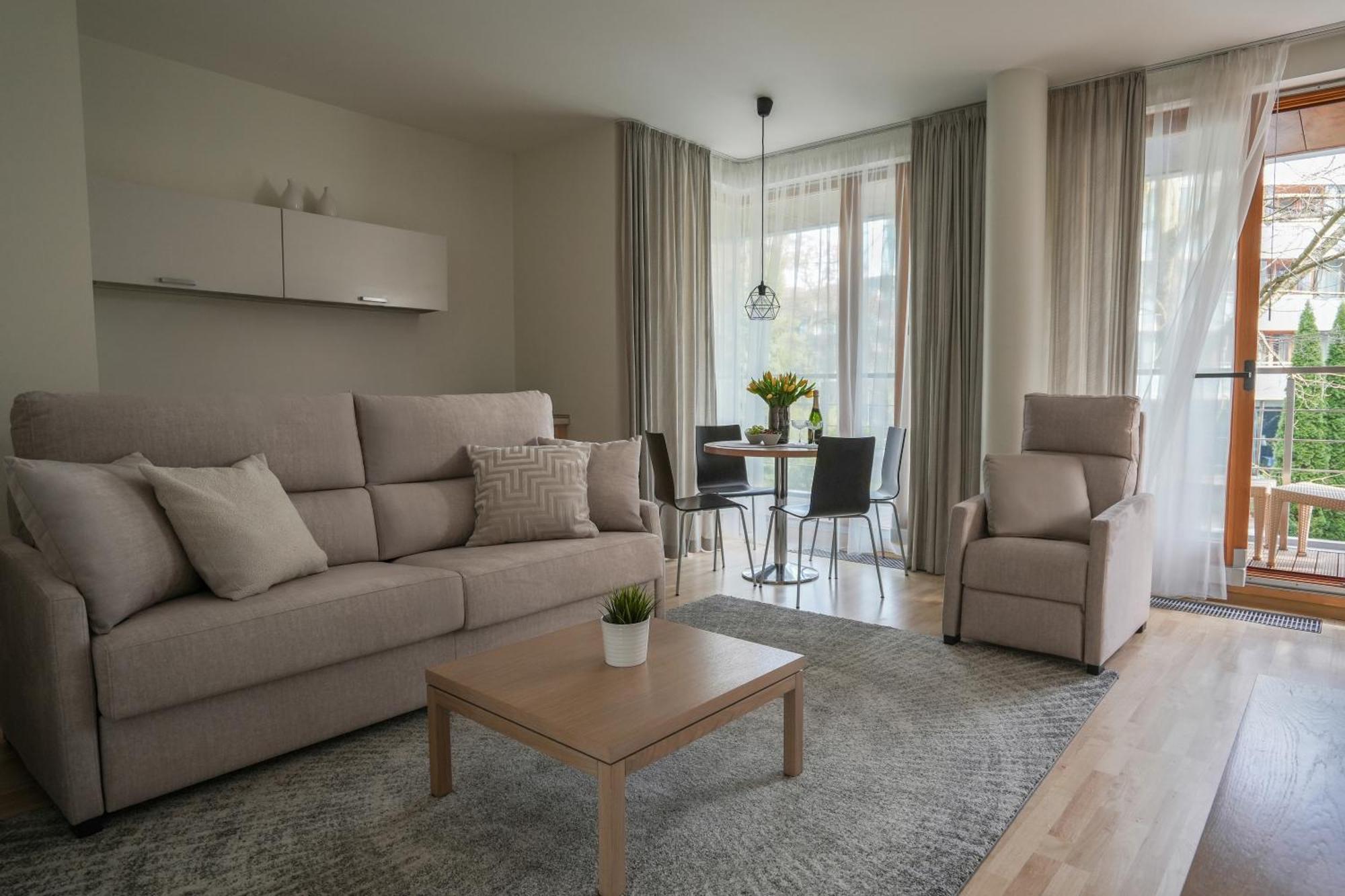Apartamentai Tylios Pusys Паланга Экстерьер фото